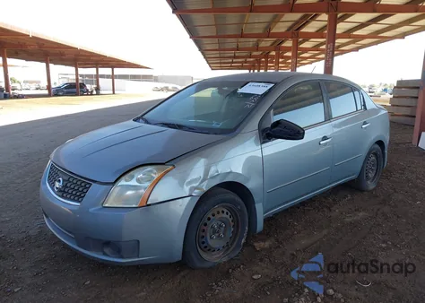 2007 Nissan Sentra 2.0S z USA, uszkodzony, nr VIN 3N1AB61E07L712715